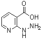 结构式 CAS# 887589-25-5, 2-肼基烟酸