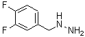 CAS#: 887595-36-0， (3,4-Difluorobenzyl)hydrazine