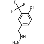 CAS#: 887595-86-0， [4-Chloro-3-(trifluoromethyl)benzyl]hydrazine