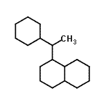 CAS#: 88761-67-5， 1-(1-Cyclohexylethyl)decahydronaphthalene