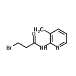 CAS#: 887708-47-6， 3-Bromo-N-(3-methyl-2-pyridinyl)propanamide