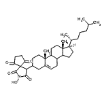 CAS#: 88848-79-7， 4-[(8xi,9xi,14xi)-Cholest-5-en-3-yl]-2-hydroxy-2-azaspiro[4.4]nonane-1,3,6,9-tetrone