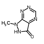 CAS#: 888490-32-2， 1-Methyl-1,2-dihydro-3H-pyrazolo[4,3-e][1,2,4]triazin-3-one