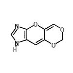 CAS#: 888970-25-0， 1H-[1,3]Dioxino[4',5':5,6]pyrano[2,3-d]imidazole