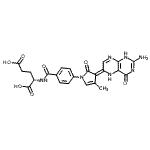 CAS#: 88912-57-6， N-{4-[(3E)-3-(2-Amino-4-oxo-1,5-dihydro-6(4H)-pteridinylidene)-4-methyl-2-oxo-2,3-dihydro-1H-pyrrol-1-yl]benzoyl}-L-glutamic acid