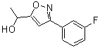 CAS#: 889938-98-1， 1-[3-(3-Fluorophenyl)-1,2-oxazol-5-yl]ethanol
