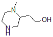 structure of CAS# 889939-92-8, 1-Methyl-2-Piperazineethanol;2-(1-Methylpiperazin-2-Yl)Ethanol(SALTDATA: FREE);2-(1-Methylpiperazin-2-Yl)Ethan-1-Ol