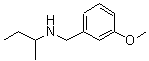 CAS 登录号：889949-80-8， N-(3-甲氧基苄基)-2-丁胺