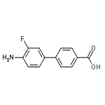 CAS#: 889950-33-8， 4'-Amino-3'-fluoro-4-biphenylcarboxylic acid