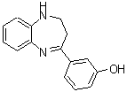 CAS 登录号：889955-12-8， 3-(2,3-二氢-1H-1,5-苯并二氮杂卓-4-基)苯酚