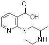 CAS#: 889957-87-3， 2-(3-Methyl-1-piperazinyl)nicotinic acid