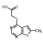CAS#: 890014-20-7， [(6-Methylthieno[2,3-d]pyrimidin-4-yl)sulfanyl]acetic acid