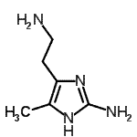CAS#: 89026-20-0， 4-(2-Aminoethyl)-5-methyl-1H-imidazol-2-amine
