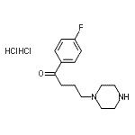 CAS#: 89027-27-0， 1-(4-Fluorophenyl)-4-(1-piperazinyl)-1-butanone dihydrochloride