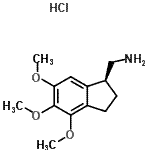 CAS#: 890309-64-5， 1-[(1S)-4,5,6-Trimethoxy-2,3-dihydro-1H-inden-1-yl]methanamine hydrochloride (1:1)