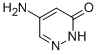 structure of CAS# 89033-30-7, 5-Amino-3(2H)-Pyridazinone;3(2H)-Pyridazinone,5-Amino-(6CI,7CI,9CI);5-Amino-3(2H)-Pyridazinone;5-Aminopyridazin-3(2H)-One