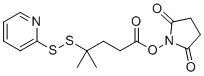CAS#: 890409-85-5， 2,5-dioxopyrrolidin-1-yl 4-methyl-4-(pyridin-2-yldisulfanyl)pentanoate