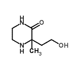 CAS#: 890926-95-1， 3-(2-Hydroxyethyl)-3-methyl-2-piperazinone
