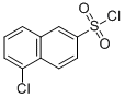 structure of CAS# 89108-45-2, 5-Chloronaphthalene-2-Sulfonyl Chloride