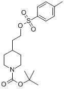 结构式 CAS# 89151-45-1, 1-叔丁氧羰基-4-[2-(甲苯-4-磺酰基氧基)-乙基]-哌啶