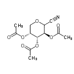CAS#: 89158-08-7， (3R,4R,5R)-2-Cyanotetrahydro-2H-pyran-3,4,5-triyl triacetate
