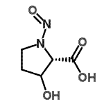 CAS#: 89181-70-4， 3-Hydroxy-1-nitroso-L-proline