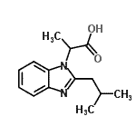 CAS#: 892241-05-3， 2-(2-Isobutyl-1H-benzimidazol-1-yl)propanoic acid