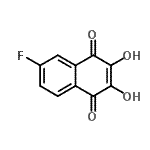 CAS#: 89226-84-6， 6-Fluoro-2,3-dihydroxy-1,4-naphthoquinone