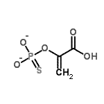 CAS#: 89232-34-8， O-(1-Carboxyvinyl) phosphorothioate