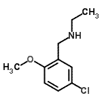 CAS#: 892587-96-1， N-(5-Chloro-2-methoxybenzyl)ethanamine