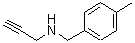 CAS#: 892594-94-4， N-(4-Methylbenzyl)-2-propyn-1-amine
