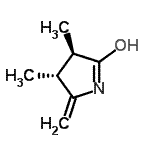 CAS#: 89267-84-5， (3R,4R)-3,4-Dimethyl-5-methylene-2-pyrrolidinone