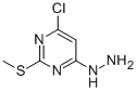structure of CAS# 89280-24-0, 4-Chloro-6-Hydrazino-2-(Methylthio)Pyrimidine