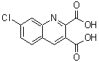 CAS#: 892874-52-1， 7-Chloro-2,3-quinolinedicarboxylic acid