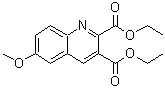 CAS 登录号：892874-83-8， 6-甲氧基-2,3-喹啉二羧酸二乙酯