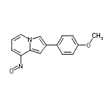 CAS#: 893612-93-6， 2-(4-Methoxyphenyl)-8-nitrosoindolizine