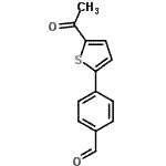 CAS#: 893735-36-9， 4-(5-Acetyl-2-thienyl)benzaldehyde