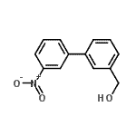 CAS#: 893743-31-2， (3'-Nitro-3-biphenylyl)methanol