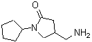 CAS#: 893750-56-6， 4-(Aminomethyl)-1-cyclopentyl-2-pyrrolidinone