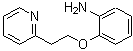 structure of CAS# 893754-09-1, 2-[2-(2-Pyridinyl)ethoxy]aniline;2-(2-Pyridin-2-ylethoxy)aniline;2-(2-pyridin-2-ylethoxy)aniline dihydrochloride;2-[2-(pyridin-2-yl)ethoxy]aniline