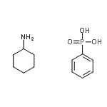 CAS#: 89401-22-9， Phenylphosphonic acid - cyclohexanamine (1:1)