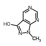 CAS#: 89418-11-1， 1-Methyl-1,2-dihydro-3H-pyrazolo[3,4-d]pyrimidin-3-one