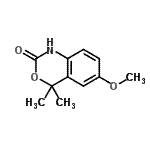 CAS#: 89433-07-8， 6-Methoxy-4,4-dimethyl-1,4-dihydro-2H-3,1-benzoxazin-2-one