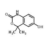 CAS#: 89433-20-5， 6-Hydroxy-4,4-dimethyl-1,4-dihydro-2H-3,1-benzoxazin-2-one