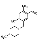 CAS#: 894370-26-4， 2,4-Dimethyl-5-[(4-methyl-1-piperazinyl)methyl]benzaldehyde