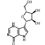 CAS#: 89458-19-5， (1S)-1,4-Anhydro-1-(4-oxo-4,5-dihydro-1H-pyrrolo[3,2-d]pyrimidin-7-yl)-D-ribitol
