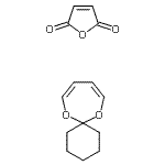 CAS#: 89458-63-9， 2,5-Furandione - 7,12-dioxaspiro[5.6]dodeca-8,10-diene (1:1)