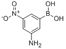 structure of CAS# 89466-05-7, (3-Amino-5-Nitrophenyl)Boronic Acid;3-Amino-5-Nitrobenzeneboronic Acid 97%;(3-AMINO-5-NITROPHENYL)BORONIC ACID;3-AMINO-5-NITROBENZENEBORONIC ACID