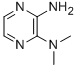 structure of CAS# 89488-74-4, 2-Amino-3-(Dimethylamino)Pyrazine