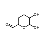 CAS#: 89489-81-6， Tetrahydro-5,6-Dihydroxy-Pyran-2-Carboxaldehyde